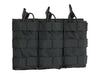 Pouch Triplu Open Top MOLLE 5.56 WARZONESHOP