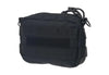 Pouch cargo utilitar orizontal molle negru WARZONESHOP