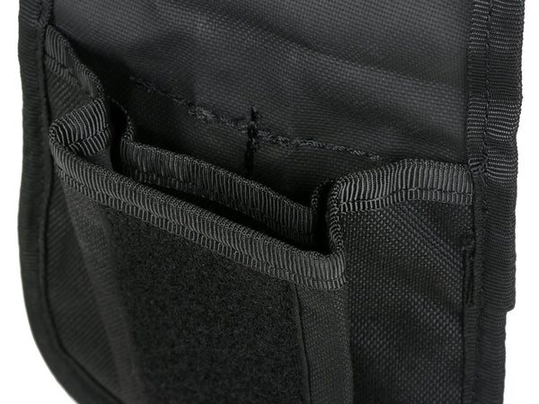 Pouch tactic port catuse negru - pentru 2 perechi WARZONESHOP