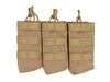 Pouch triplu coyote open top 7.62 WARZONESHOP