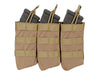 Pouch triplu coyote open top 7.62 WARZONESHOP