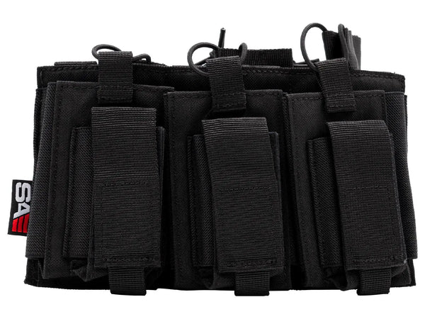 Pouch triplu open top 5.56 SWISS ARMS WARZONESHOP
