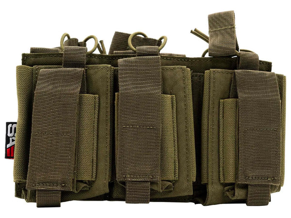 Pouch triplu open top 5.56 SWISS ARMS WARZONESHOP