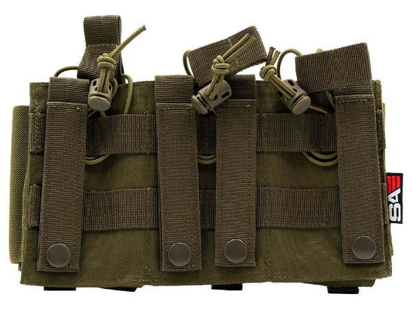 Pouch triplu open top 5.56 SWISS ARMS WARZONESHOP