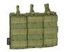 Pouch triplu open top 5.56 molle CORDURA WARZONESHOP