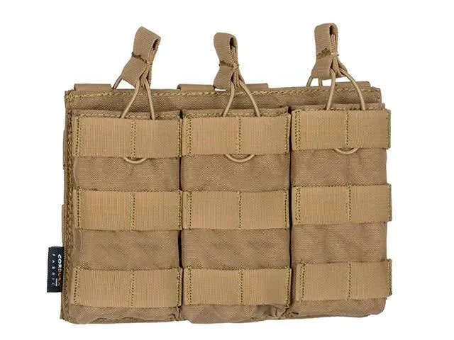 Pouch triplu open top 5.56 molle CORDURA WARZONESHOP