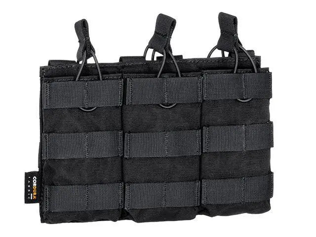 Pouch triplu open top 5.56 molle CORDURA WARZONESHOP