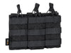 Pouch triplu open top 5.56 molle CORDURA WARZONESHOP