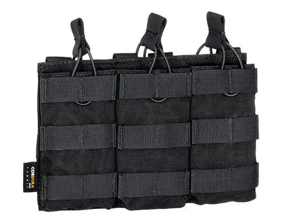 Pouch triplu open top 5.56 molle CORDURA WARZONESHOP