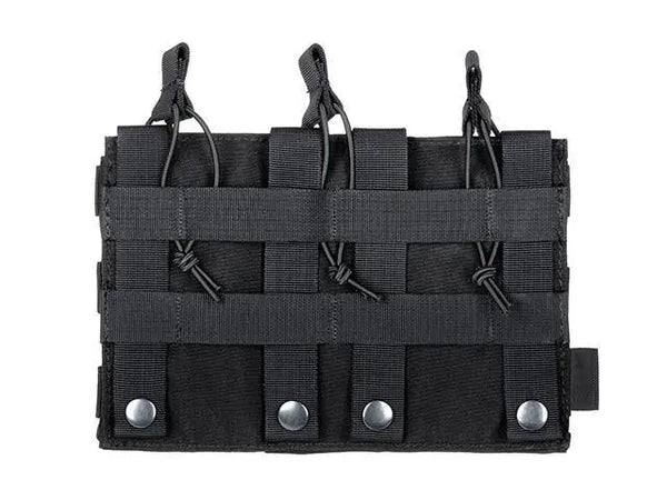 Pouch triplu open top 5.56 molle CORDURA WARZONESHOP