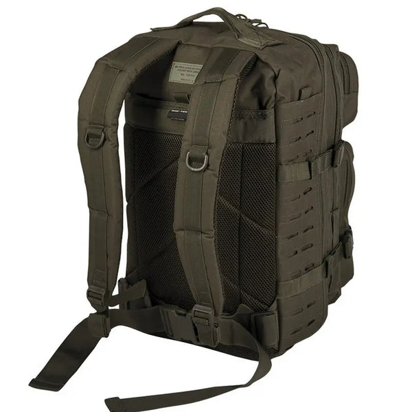 Rucsac tactic 36l laser cut OLIVE GREEN Mil-Tec WARZONESHOP