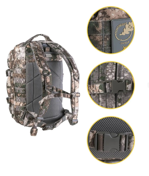 Rucsac tactic camuflaj 20l CIV-TEC® WASP I Z1B WARZONESHOP