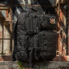 Rucsac tactic negru 36l molle M-TAC WARZONESHOP