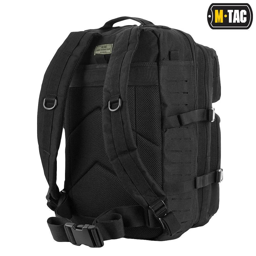 Rucsac tactic negru 36l molle laser-cut M-TAC WARZONESHOP