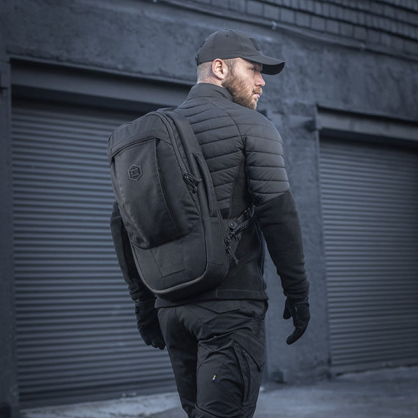 Rucsac transport armament M-TAC Agent Elite HEX CORDURA® – acces rapid, stil civil WARZONESHOP
