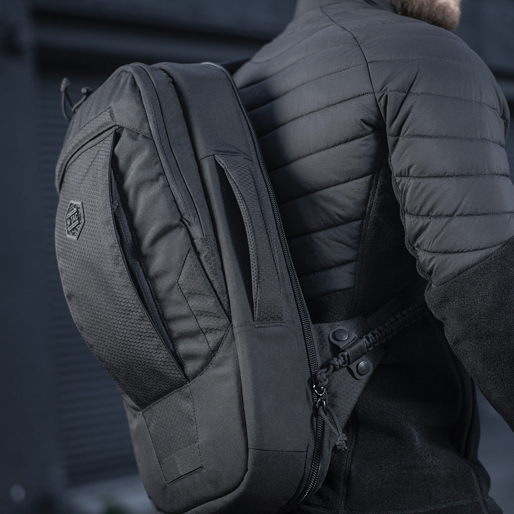 Rucsac transport armament M-TAC Agent Elite HEX CORDURA® – acces rapid, stil civil WARZONESHOP