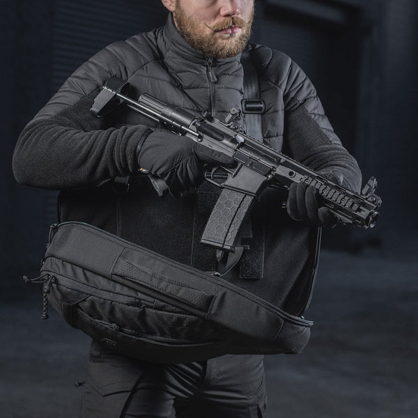 Rucsac transport armament M-TAC Agent Elite HEX CORDURA® – acces rapid, stil civil WARZONESHOP
