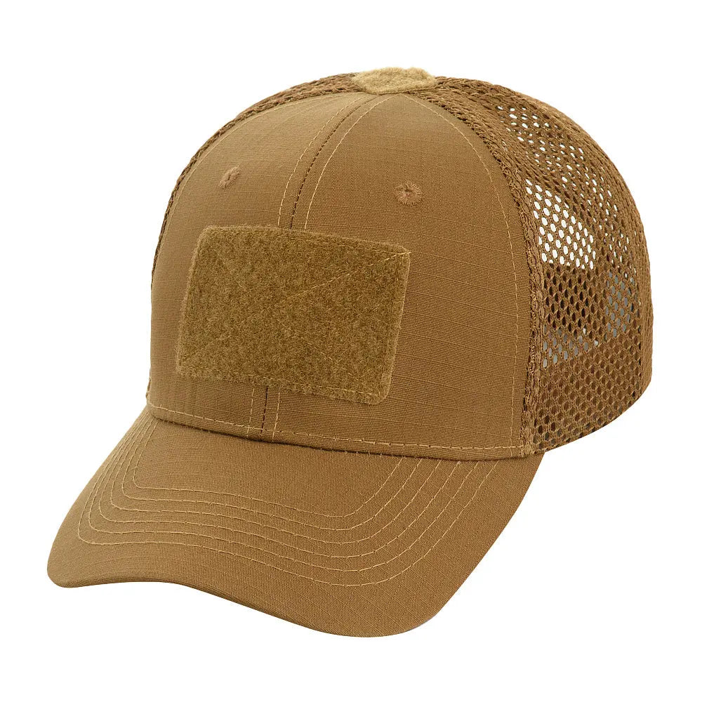 Sapca tactica trucker M-Tac Mesh Flex Ripstop Baseball Cap cu velcro WARZONESHOP