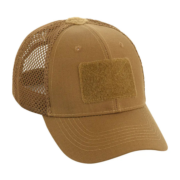 Sapca tactica trucker M-Tac Mesh Flex Ripstop Baseball Cap cu velcro WARZONESHOP