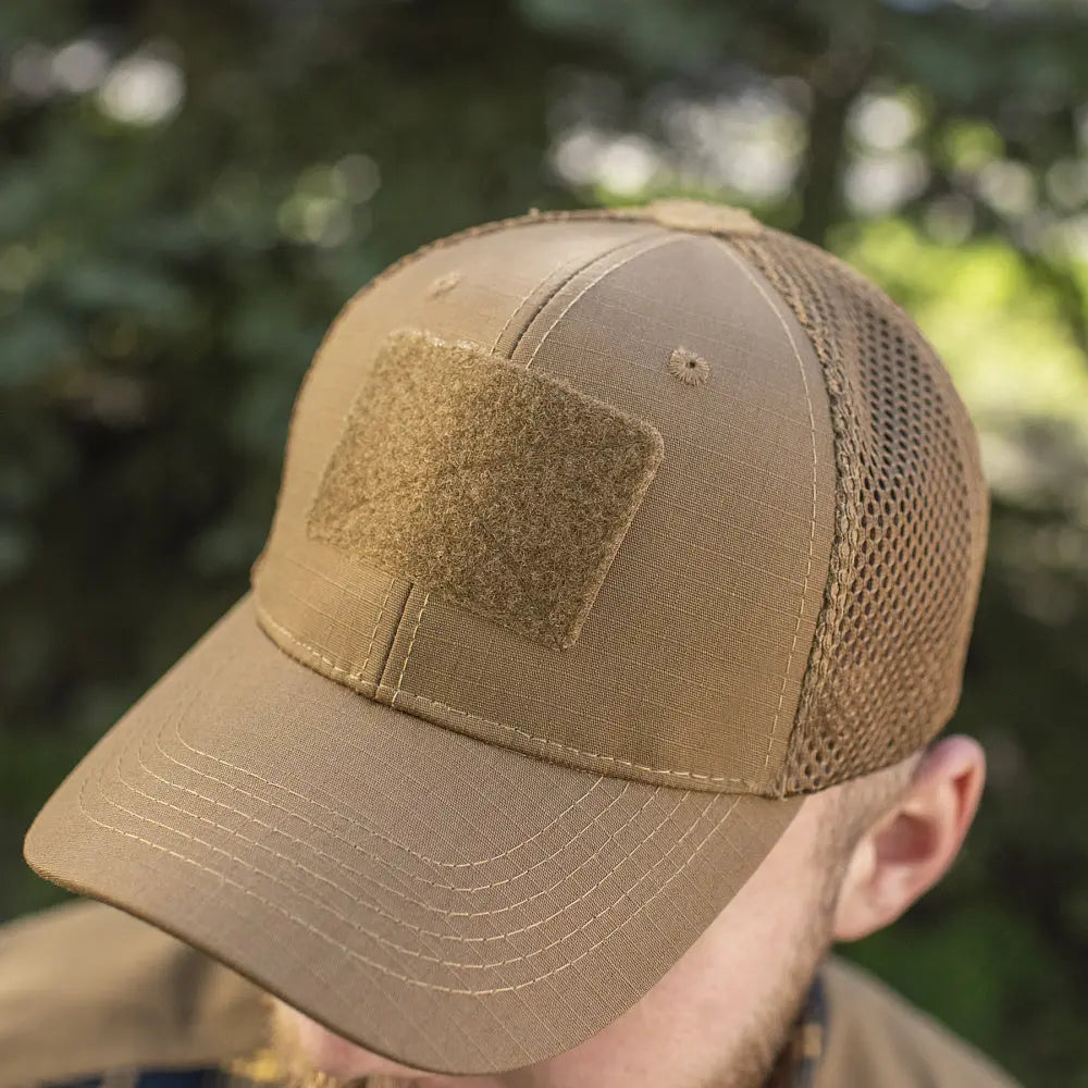 Sapca tactica trucker M-Tac Mesh Flex Ripstop Baseball Cap cu velcro WARZONESHOP