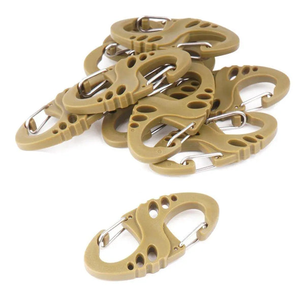 Set 10 carabine S Hook Mil-Tec WARZONESHOP