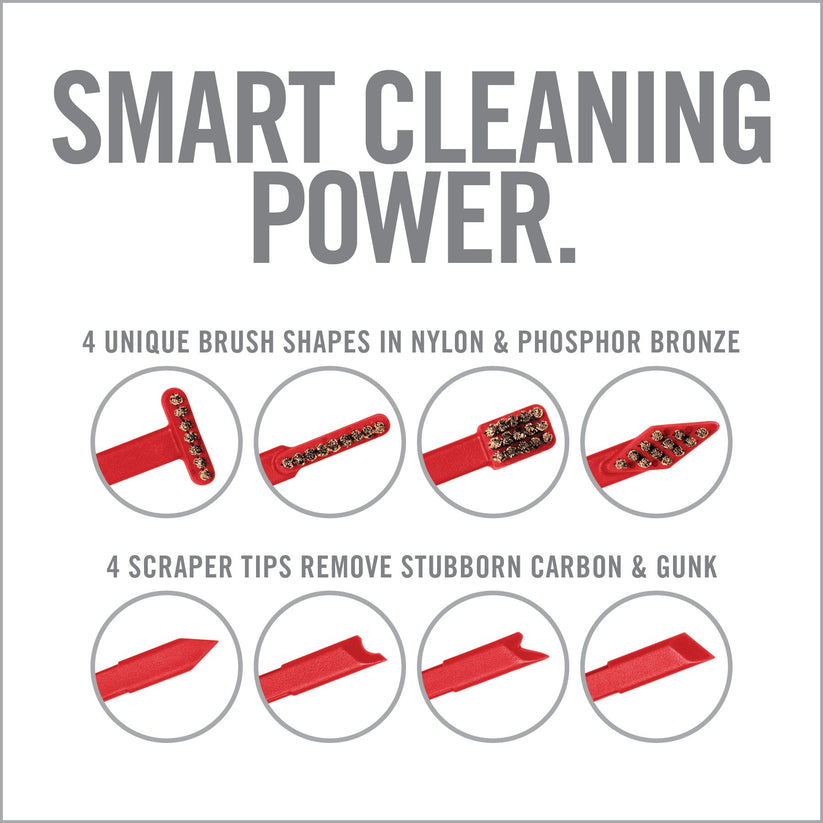 Set SMART BRUSH® REAL AVID - 8 perii curatare arme WARZONESHOP