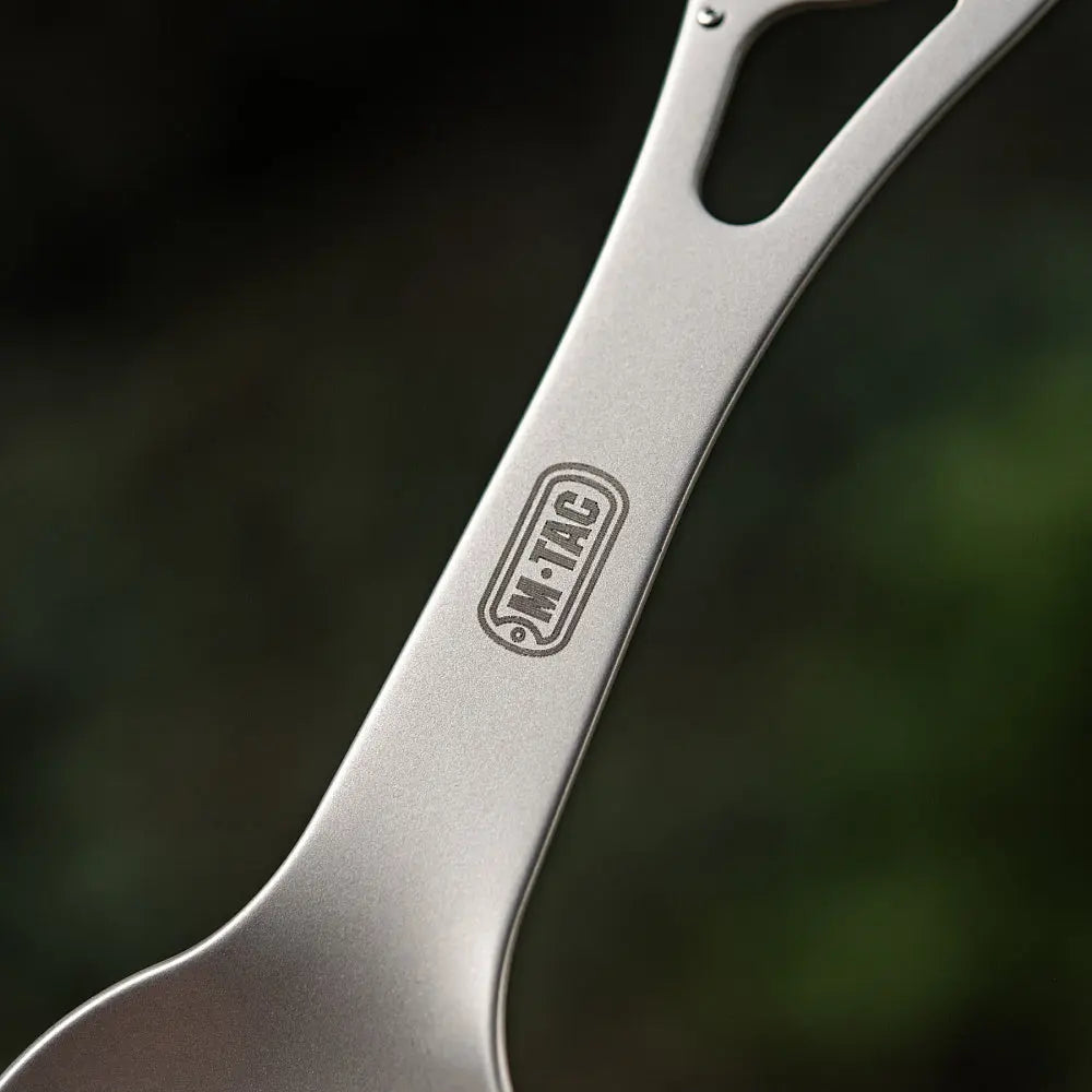 Set Tacam M-Tac Spork cu Carabiniera – Ideal pentru Drumetii si Calatorii WARZONESHOP