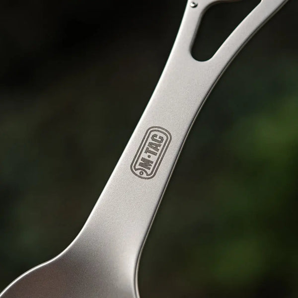 Set Tacam M-Tac Spork cu Carabiniera – Ideal pentru Drumetii si Calatorii WARZONESHOP