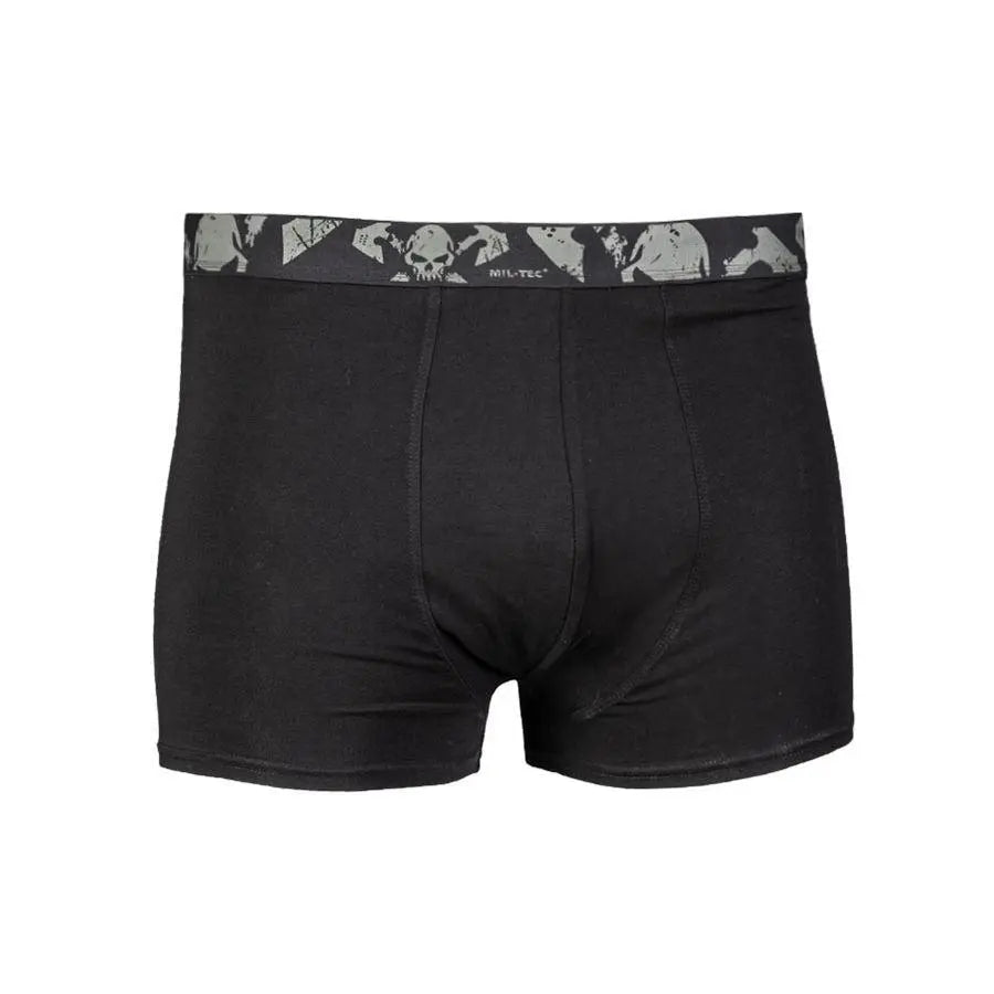 Set boxeri barbati Skull Black MIL-TEC WARZONESHOP