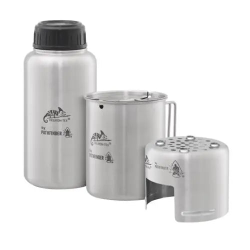 Set gatit camping otel inoxidabil PATHFINDER Helikon-Tex® WARZONESHOP
