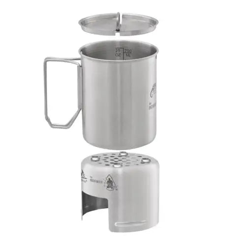 Set gatit camping otel inoxidabil PATHFINDER Helikon-Tex® WARZONESHOP