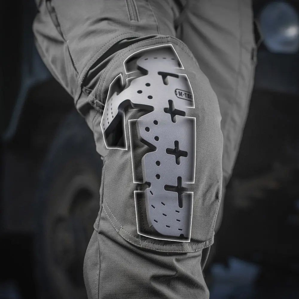 Set protectii gri genunchi M-TAC WARZONESHOP