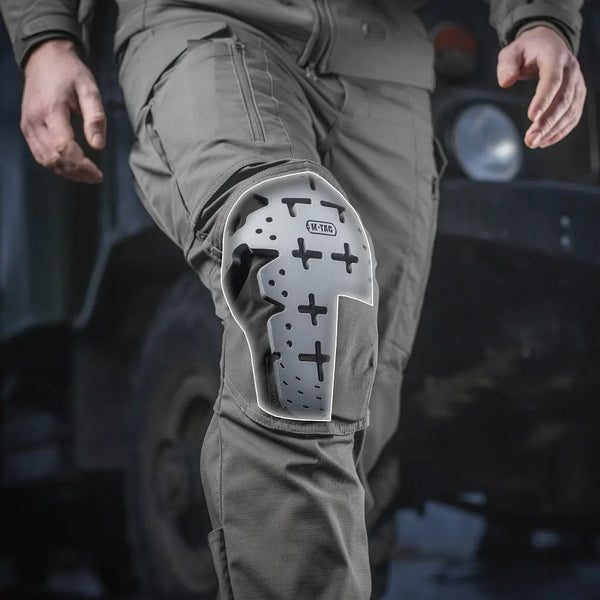 Set protectii gri genunchi M-TAC WARZONESHOP