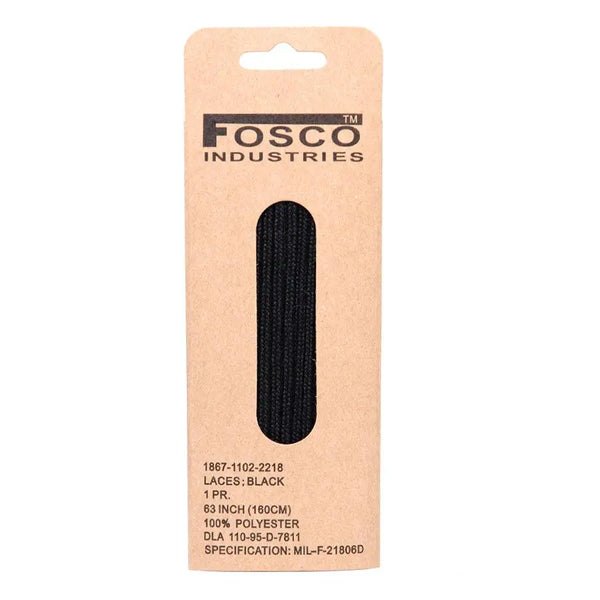 Sireturi militare negre Fosco Industries WARZONESHOP