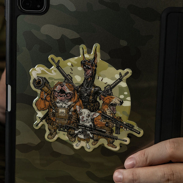 Sticker army 3D M-Tac REX Team WARZONESHOP