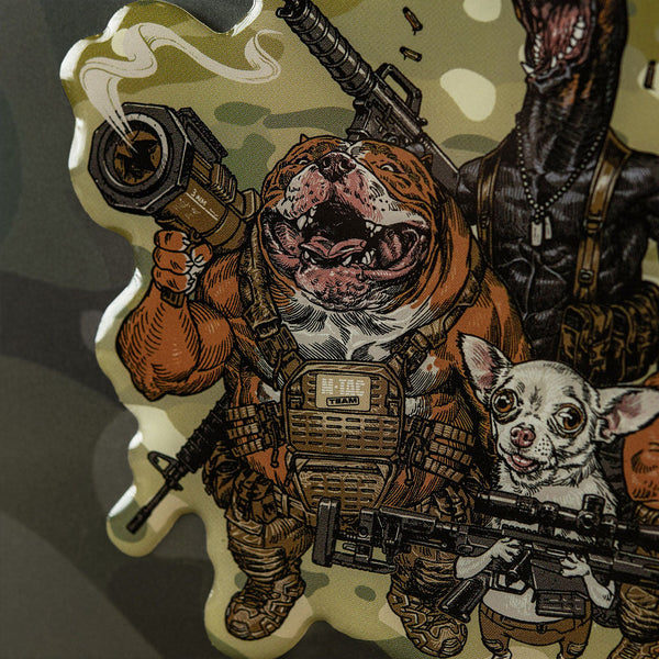 Sticker army 3D M-Tac REX Team WARZONESHOP