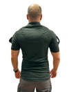 Tricou Polo Negru Surplus Militar Politia Britanica - S WARZONESHOP