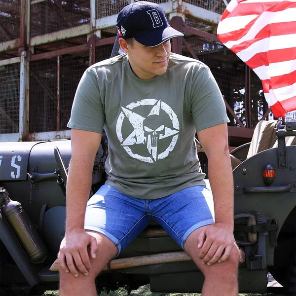 Tricou army Allied Star Punisher WARZONESHOP