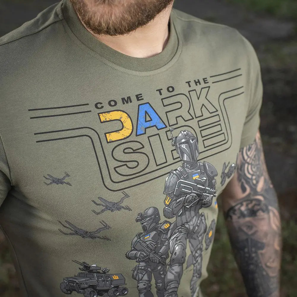 Tricou army DARK SIDE olive M-TAC WARZONESHOP