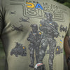 Tricou army DARK SIDE olive M-TAC WARZONESHOP