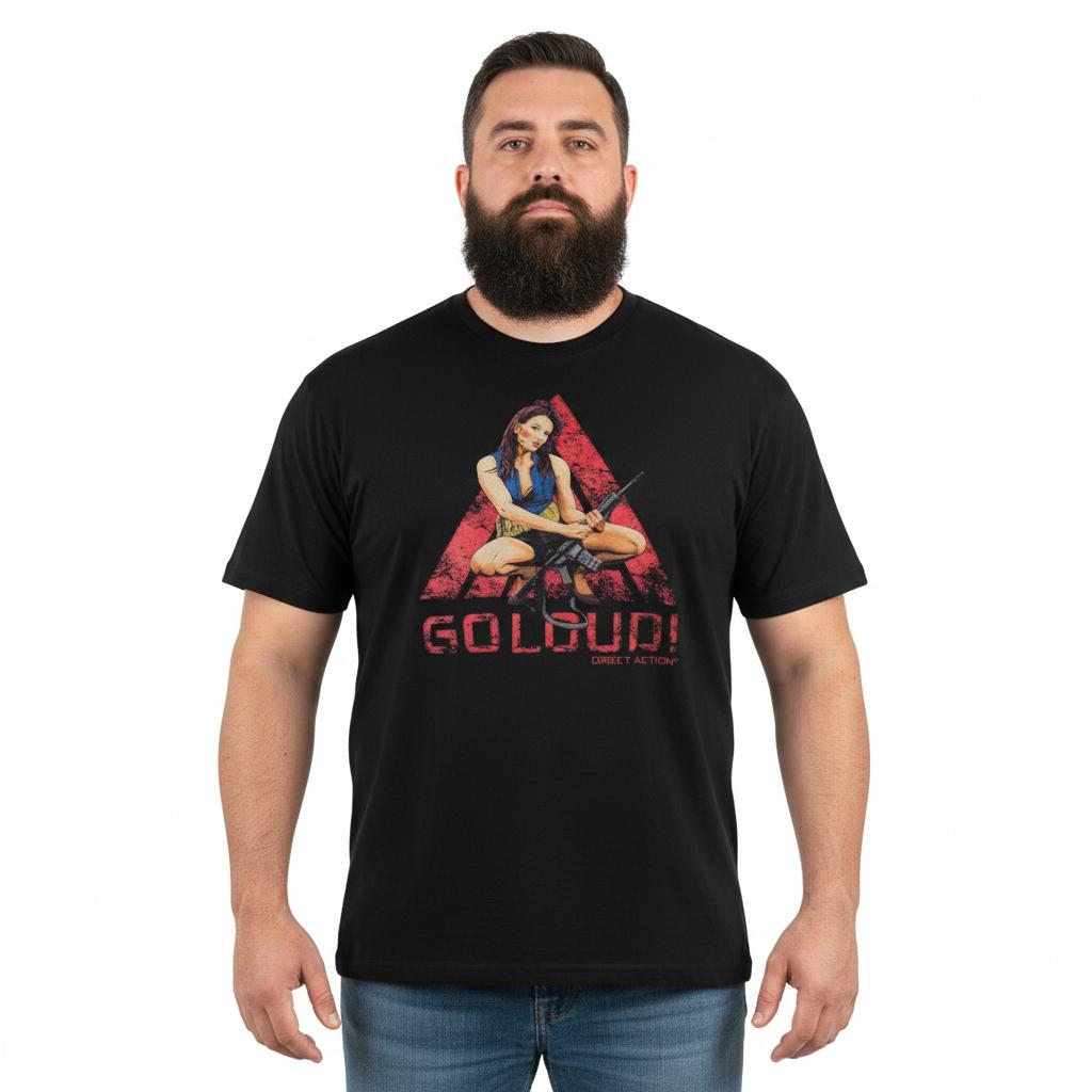 Tricou army Go Loud AR-15 Tactical Direct Action® WARZONESHOP