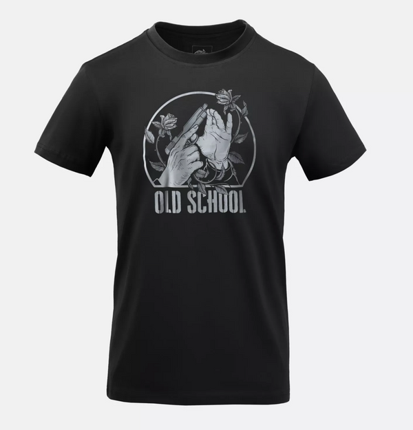 Tricou army Helikon-Tex® Old School negru WARZONESHOP