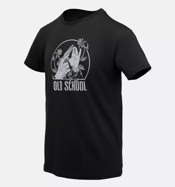 Tricou army Helikon-Tex® Old School negru WARZONESHOP
