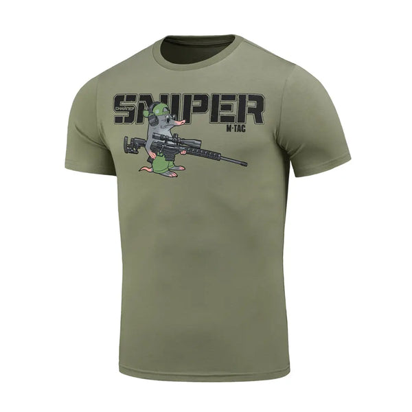 Tricou army SNIPER light olive M-TAC WARZONESHOP