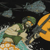 Tricou army SURF CLUB negru M-TAC WARZONESHOP