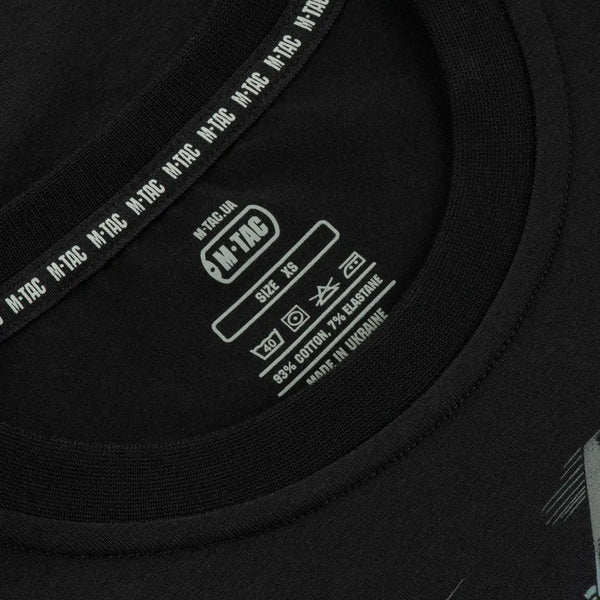 Tricou army SURF CLUB negru M-TAC WARZONESHOP