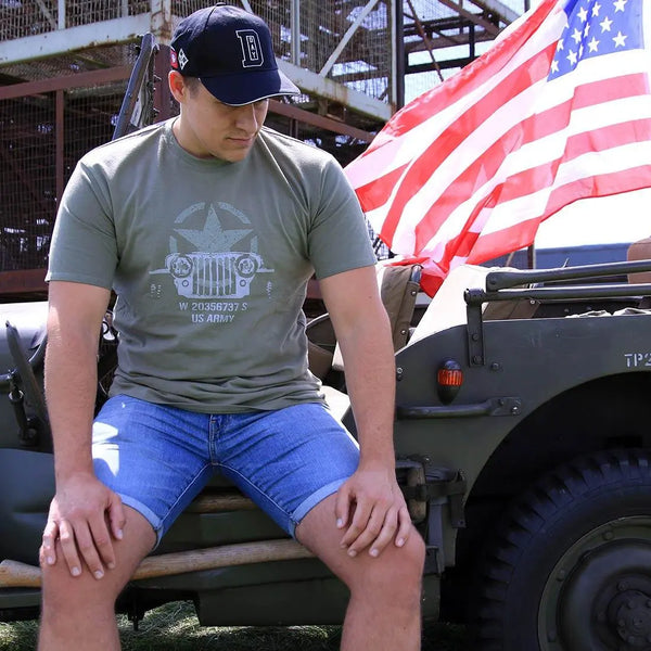 Tricou army Willy Jeep WARZONESHOP