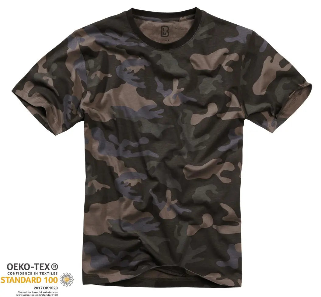 Tricou army dark camo BRANDIT WARZONESHOP