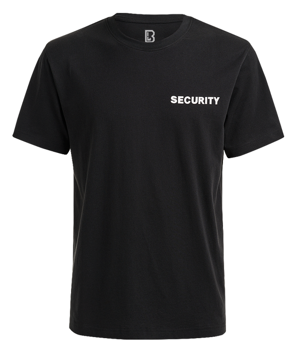 Tricou negru BRANDIT-WEAR SECURITY WARZONESHOP
