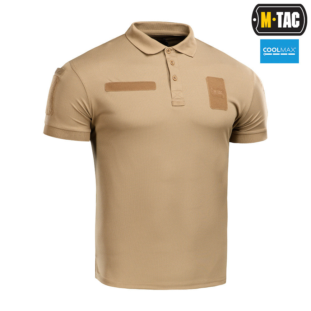 Tricou polo Elite Tactical Coolmax® M-TAC - coyote WARZONESHOP